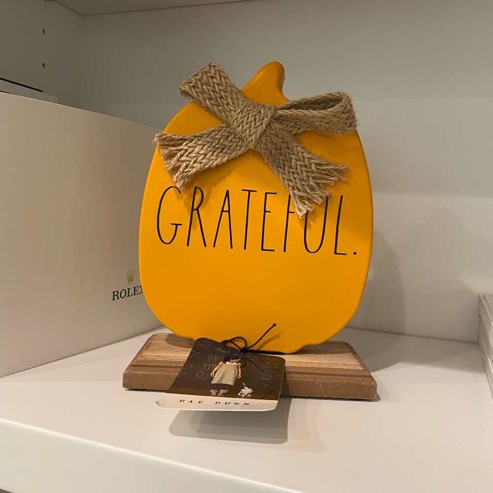 🎃Grateful🎃 home decor by Rae Dunn